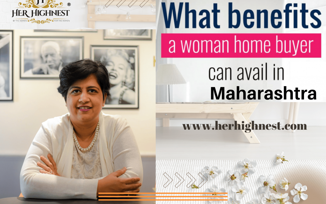What are the benefits to any women home buyer in Maharashtra
